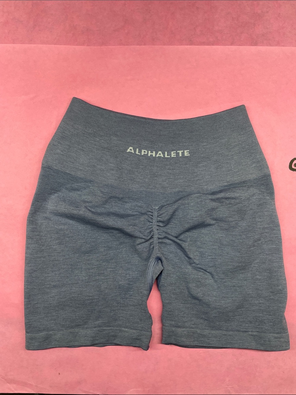 Alphalete Women's Amplify Scrunch Blue Gray